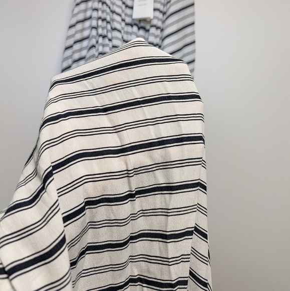 Faithfull the Brand Striped Maxi Dress - Black and White - Picture 5 of 12